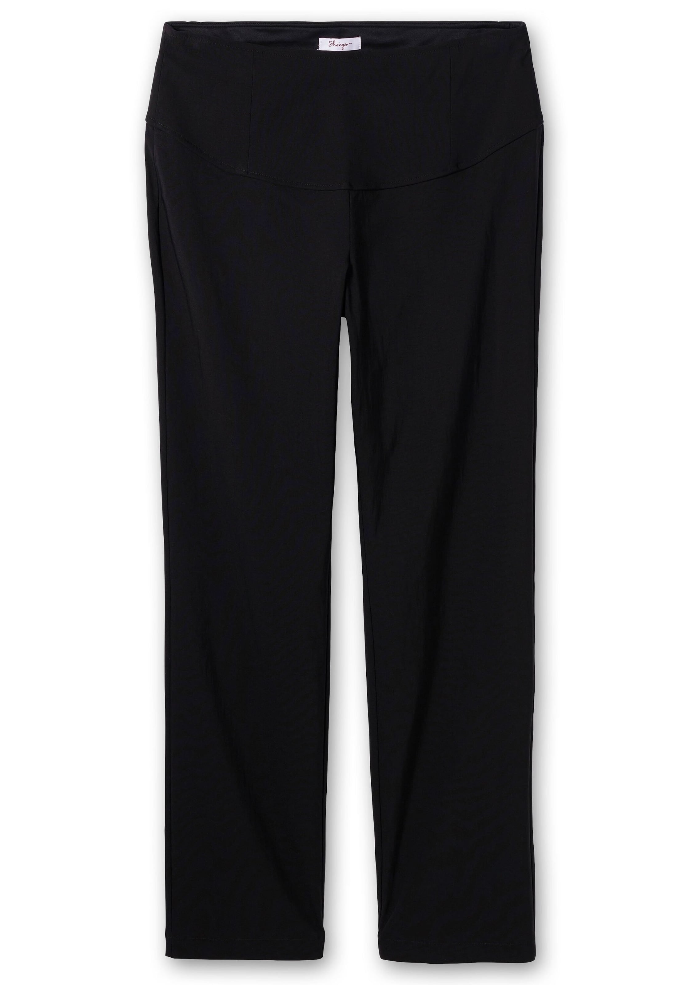 SHEEGO Štandardný strih Nohavice - Čierna: predná strana