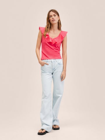 MANGO Top in Pink