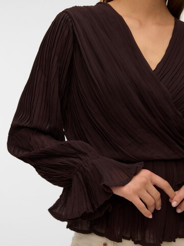 Chemisier 'VMDora' VERO MODA en marron