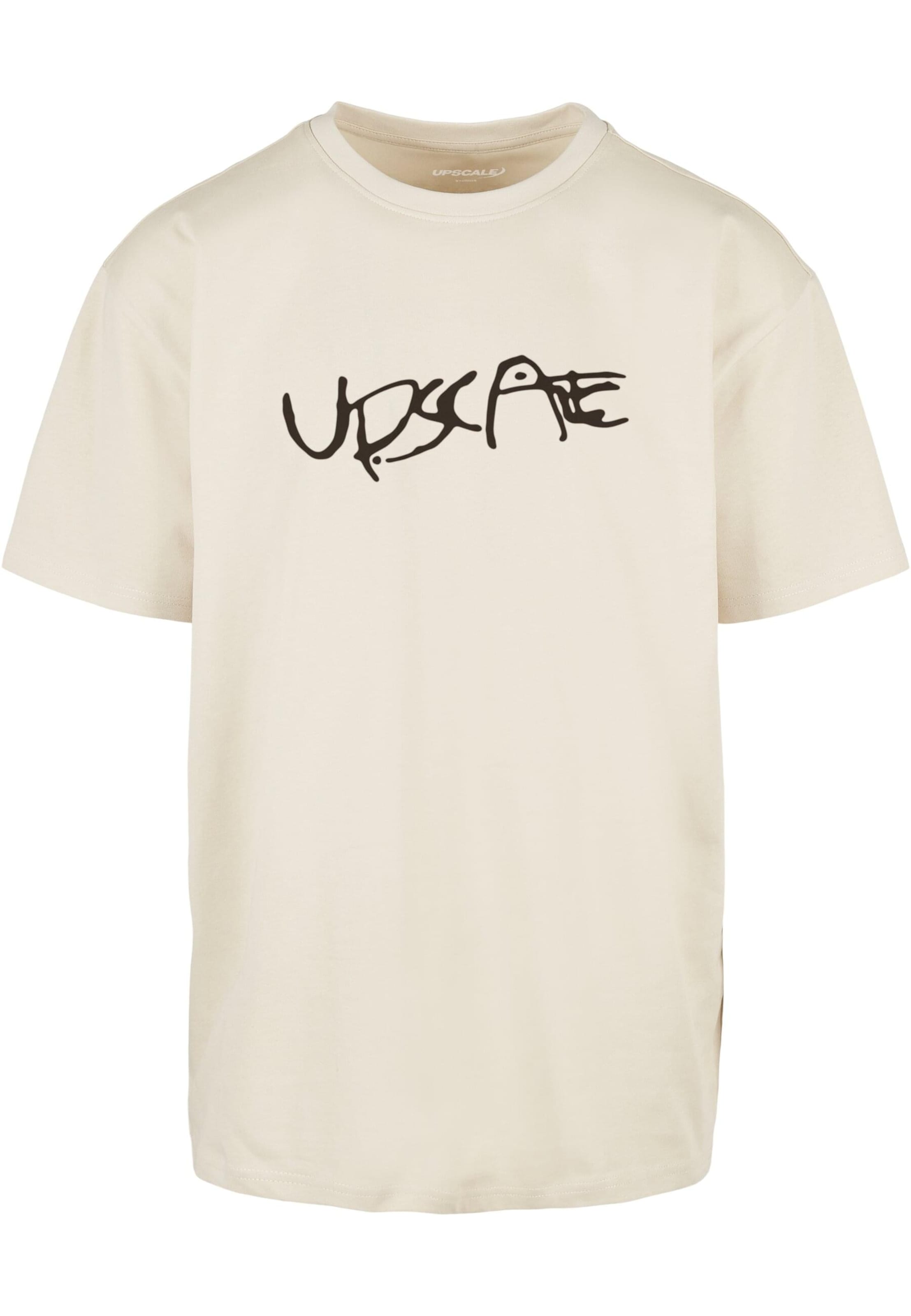 MT Upscale Футболка 'Giza' в Бежевый: спереди