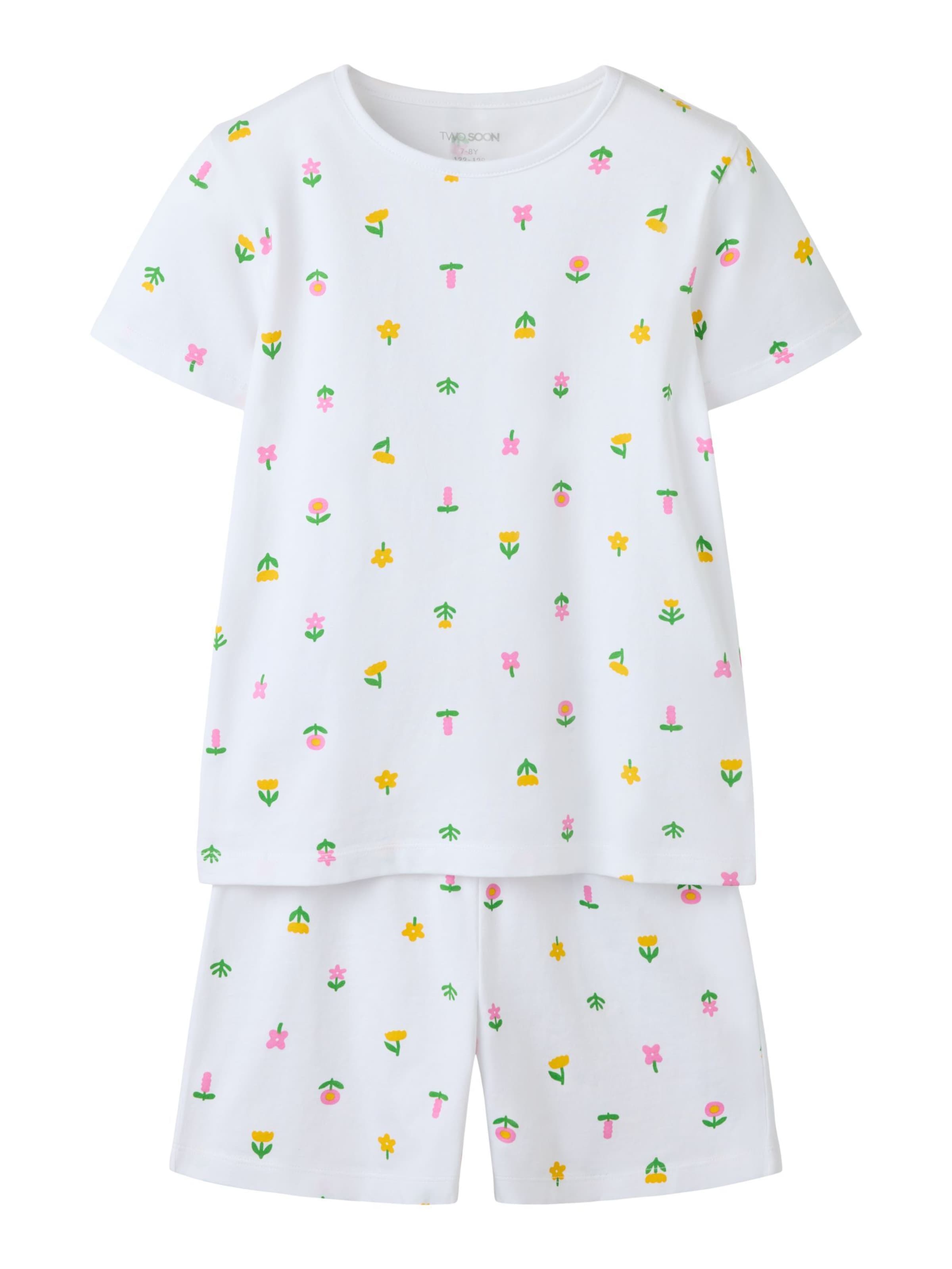 TWO SOON Shorty in Weiß: Vorderseite