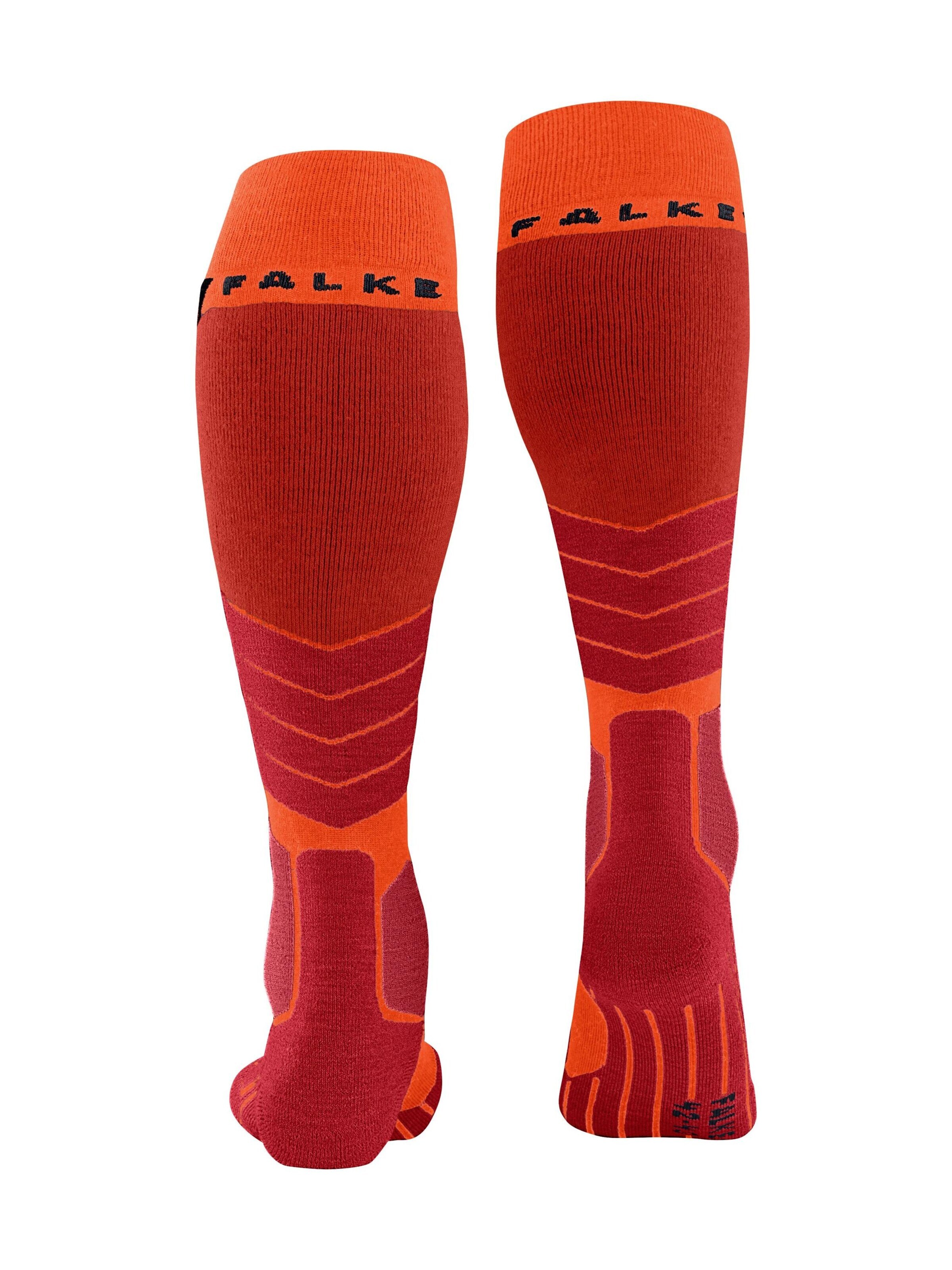 FALKE Athletic Socks 'SK2 Intermediate' in Orange