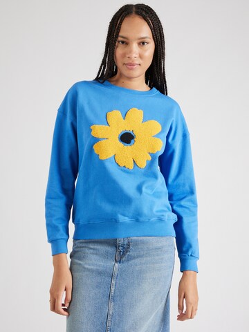 Compania Fantastica Sweatshirt in Blau: predná strana