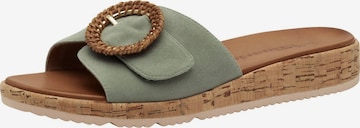 Mule Tamaris en vert : devant