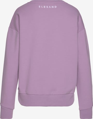 Elbsand Sweatshirt in Purple