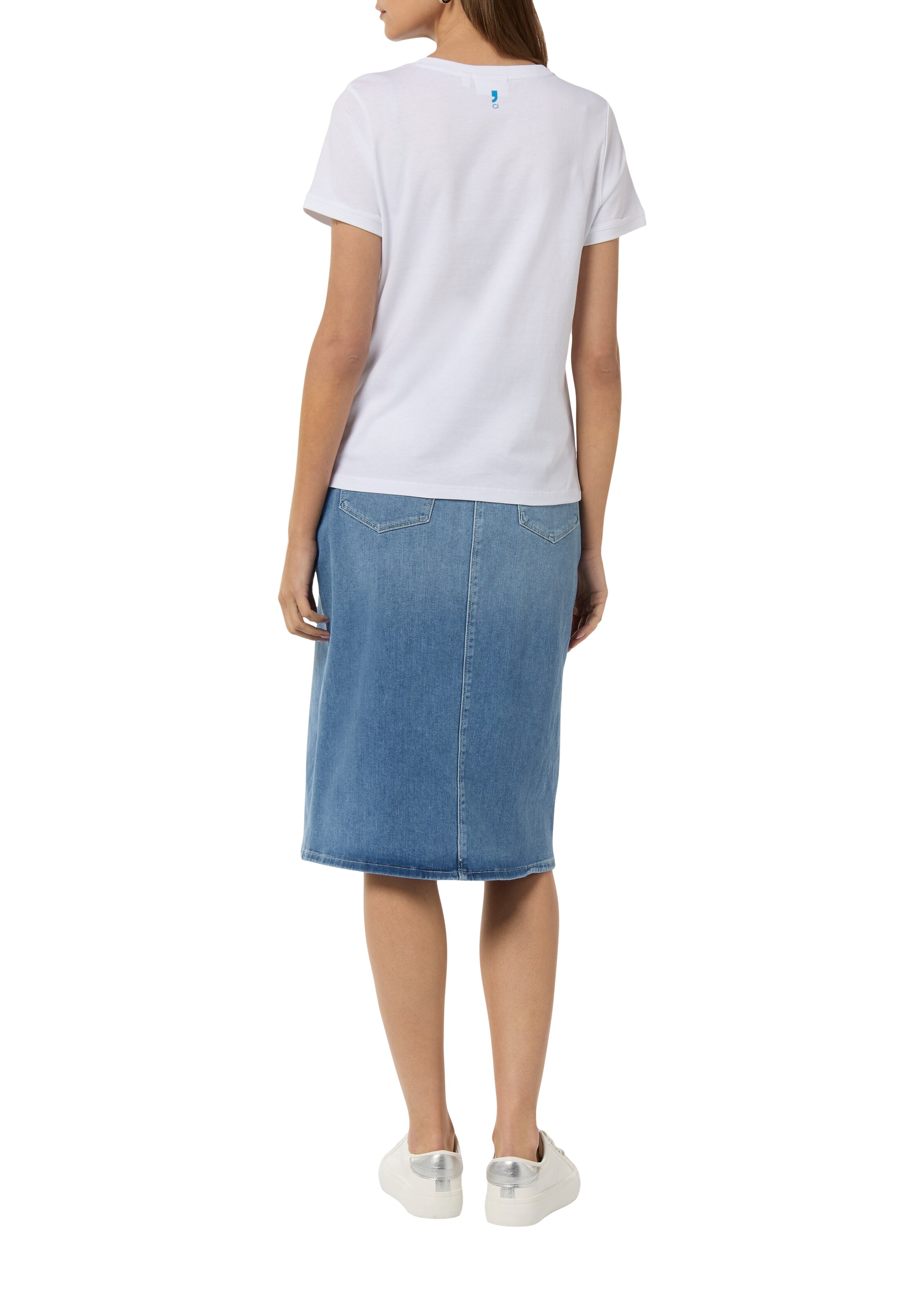 comma casual identity Shirt in Wit