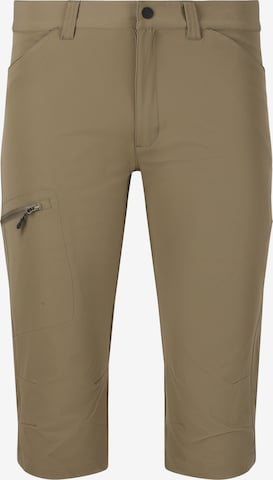 Whistler Regular Outdoorbroek 'Shann' in Bruin: voorkant