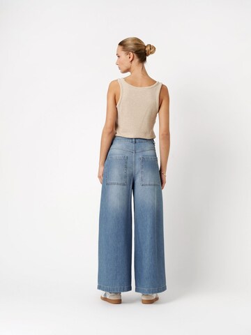Rosner Wide Leg Jeans 'Mara' in Blau