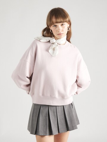 Abercrombie & Fitch Sweatshirt 'CHEEKY' in Roze: voorkant