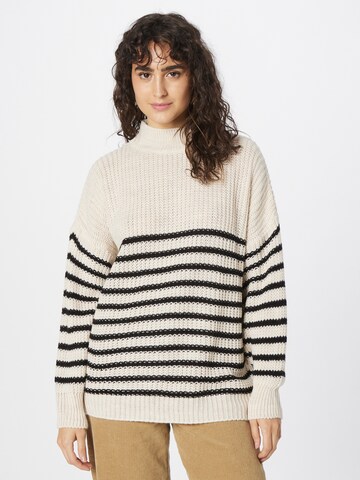 Hailys Sweater 'Muriel' in Beige: front