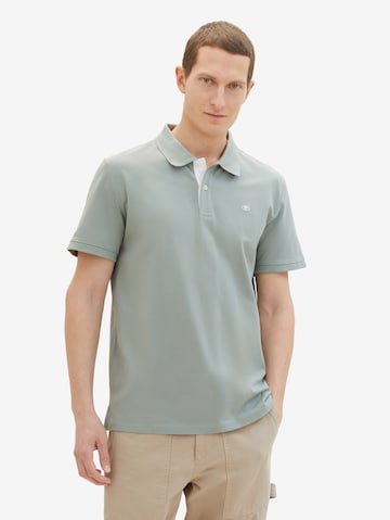 TOM TAILOR Poloshirt in Grün: predná strana