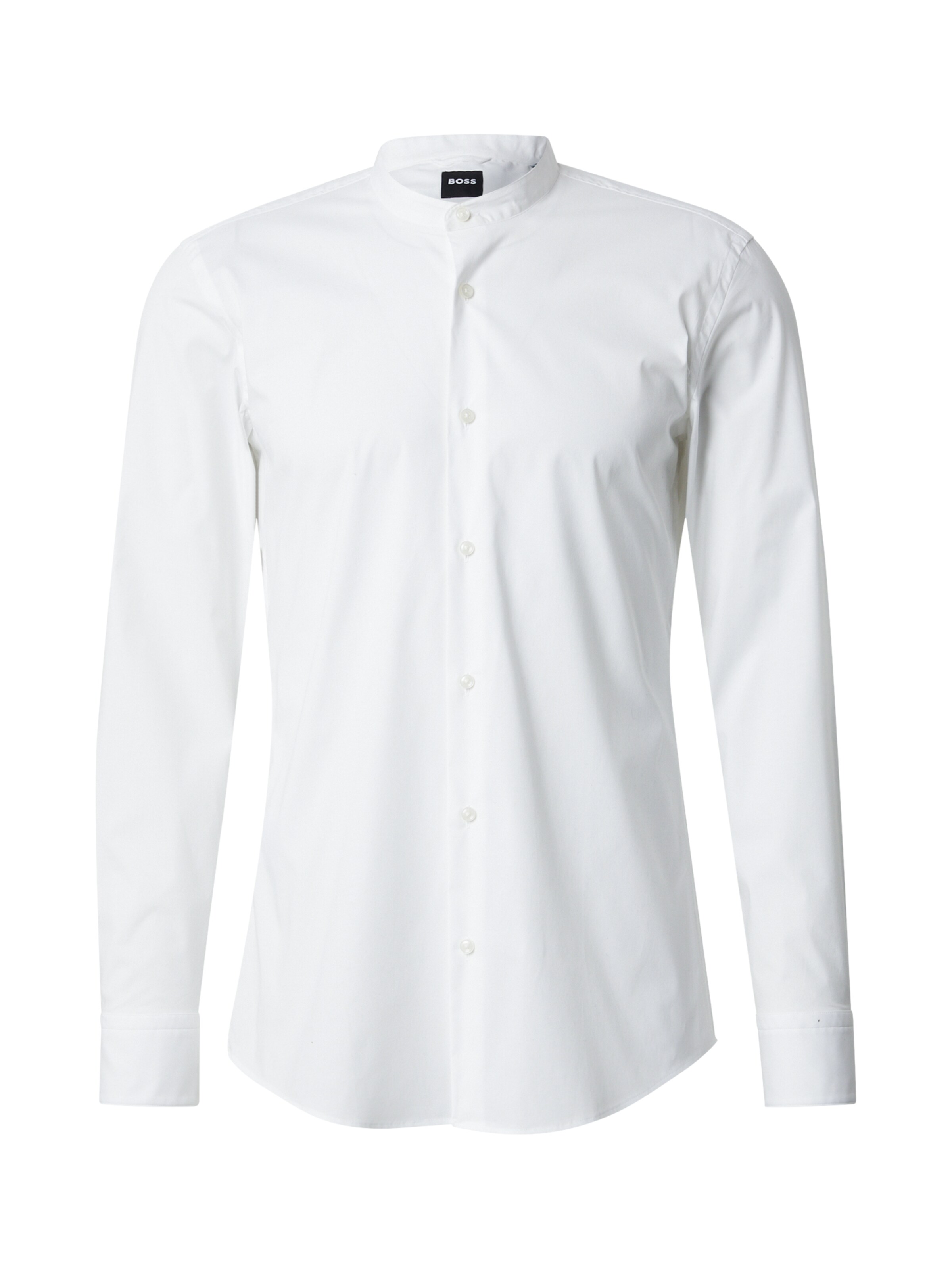 BOSS Regular fit Риза 'H-HANK' в бяло: отпред