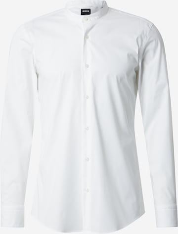 BOSS Klasický střih Košile 'H-HANK' – bílá: přední strana