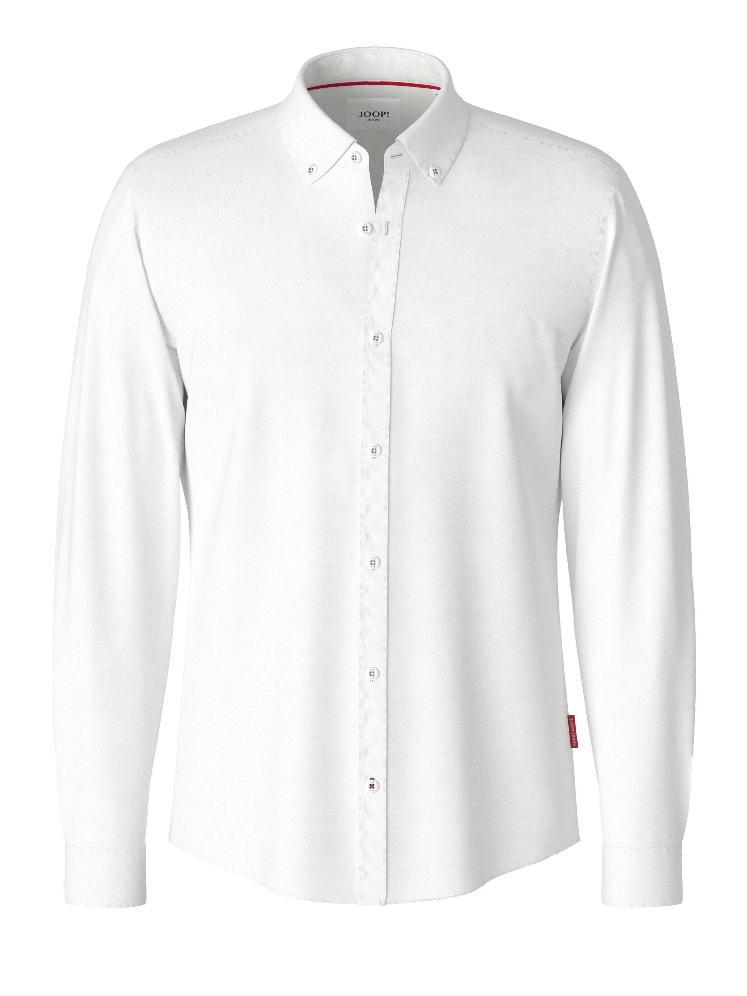 JOOP! Jeans Button Up Shirt in White: front