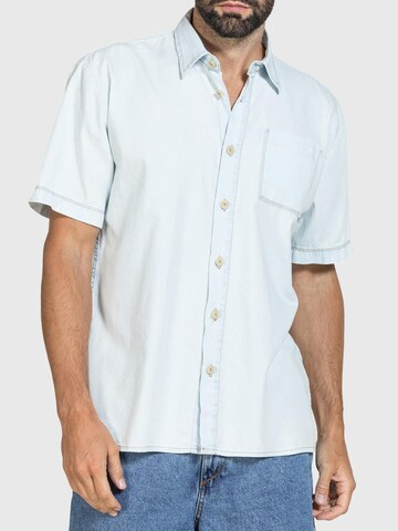 Carrera Jeans Shirt 'Replica Denim'‌‌‌‌‌‌ in Blau: Vorderseite