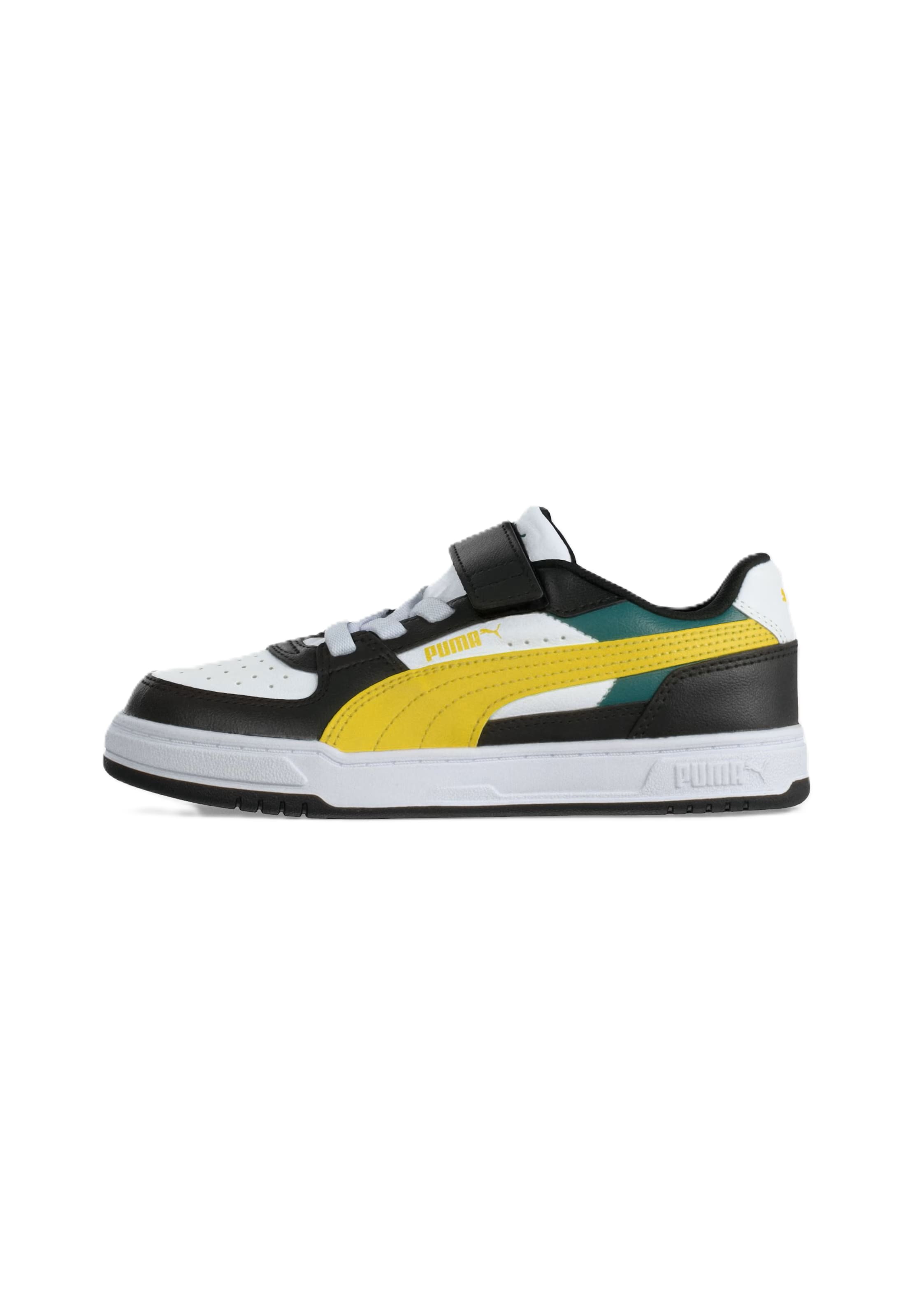 PUMA Tenisky 'Caven III', veľkosť 28 - žltá / nefritová / čierna / biela, Produkt