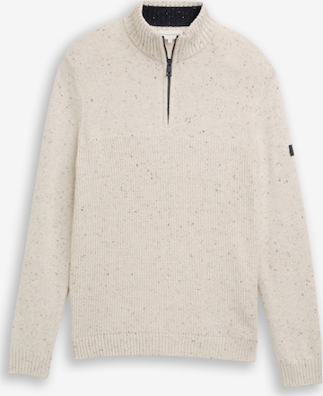 TOM TAILOR Pullover in Weiß: Vorderseite