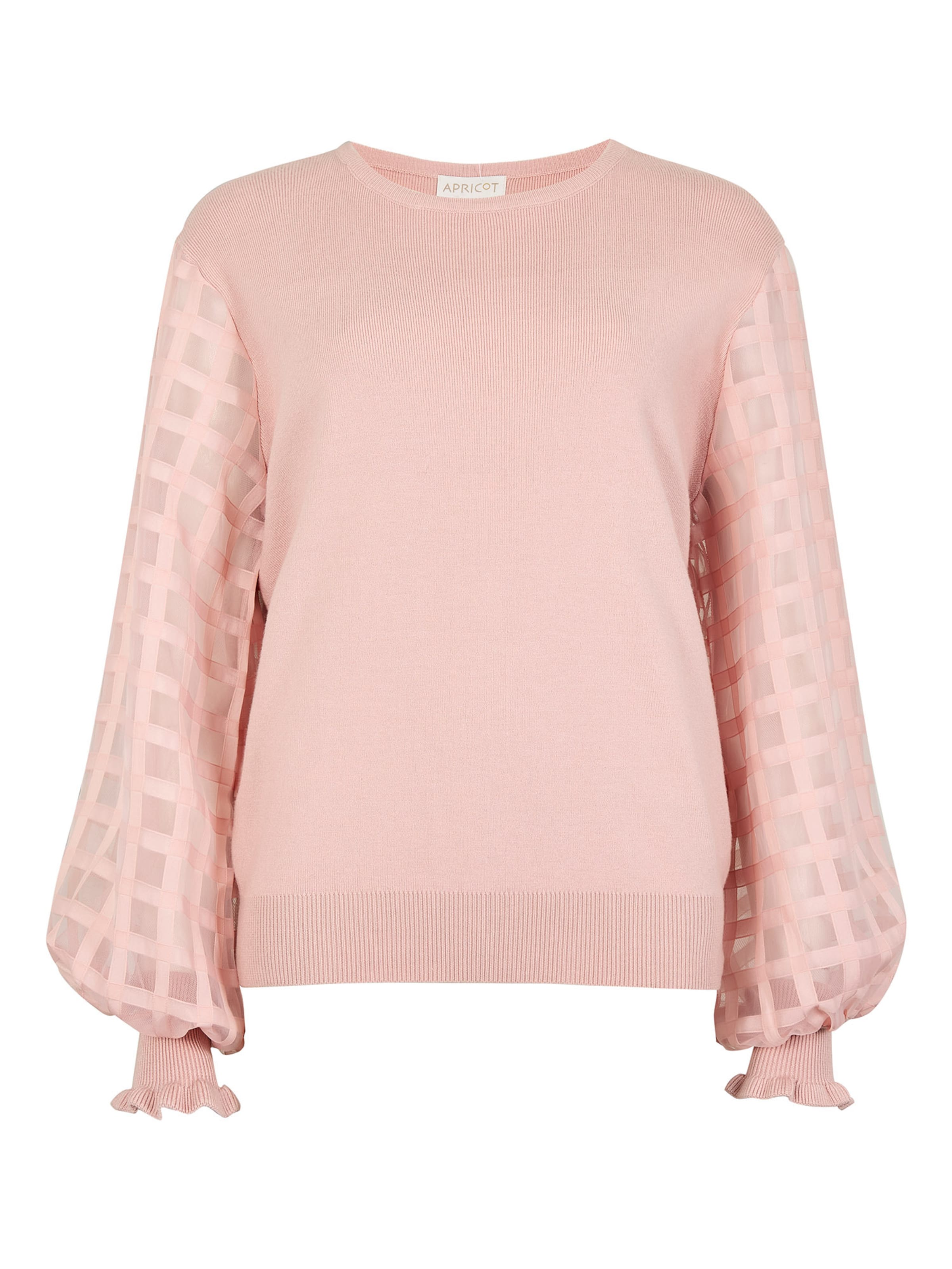 Apricot Sweater in Pink: front