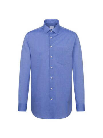 Chemise business SEIDENSTICKER en bleu : devant