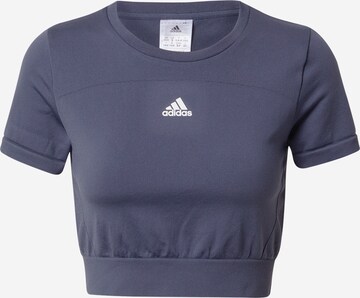 ADIDAS SPORTSWEAR Performance shirt in Blue: front