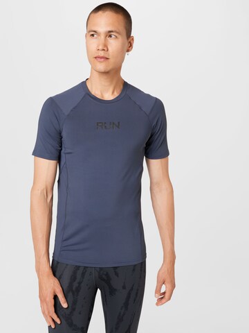 4F Sportshirt in Grau: predná strana