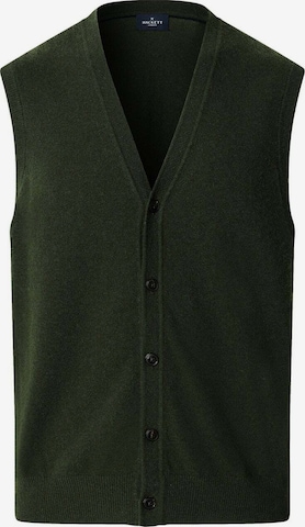 Hackett London Strickweste in Grün: Vorderseite