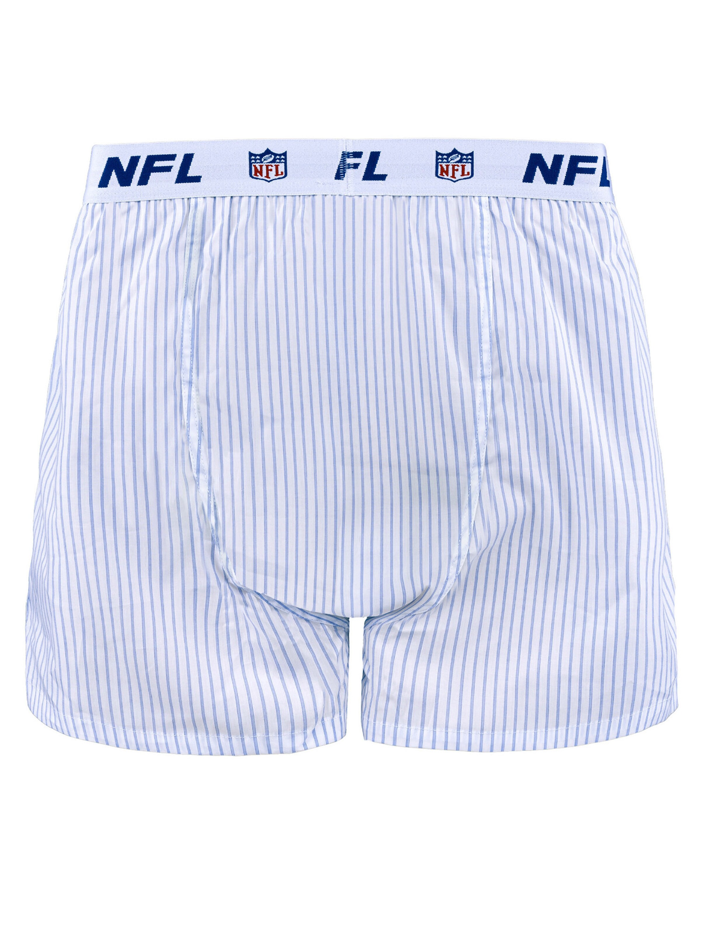 Huddle Boxer shorts ' NFL Shield Stripe ' in Blue
