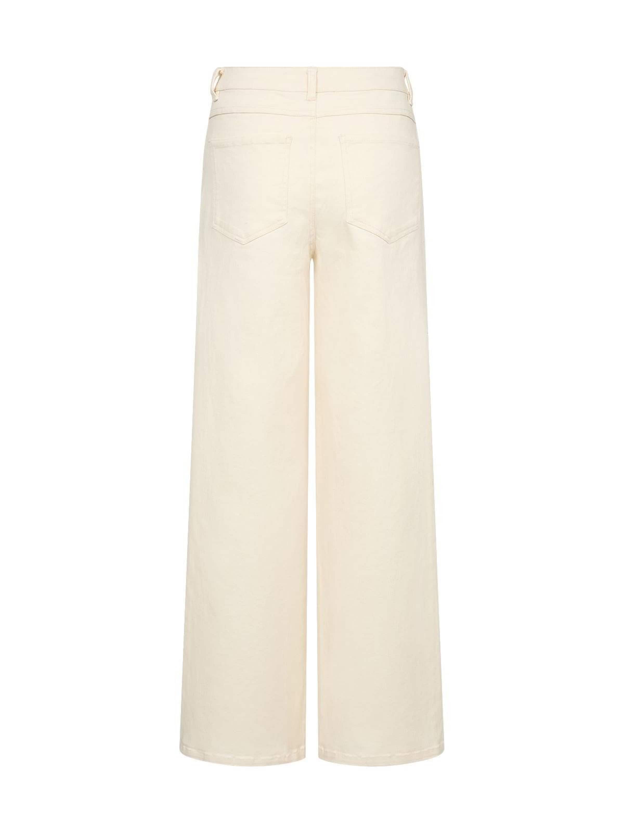 Soyaconcept Regular Trousers 'Soyaconcept Bess 2-B cream' in Beige