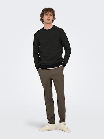 Only & Sons Pullover 'ONSMorgan' i sort