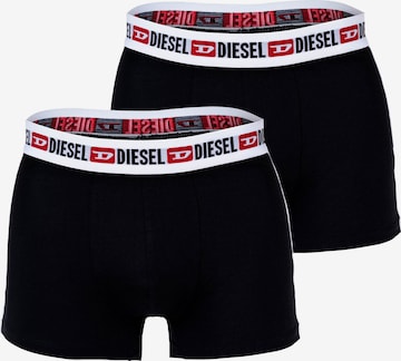DIESEL - Calzoncillo boxer en negro: frente