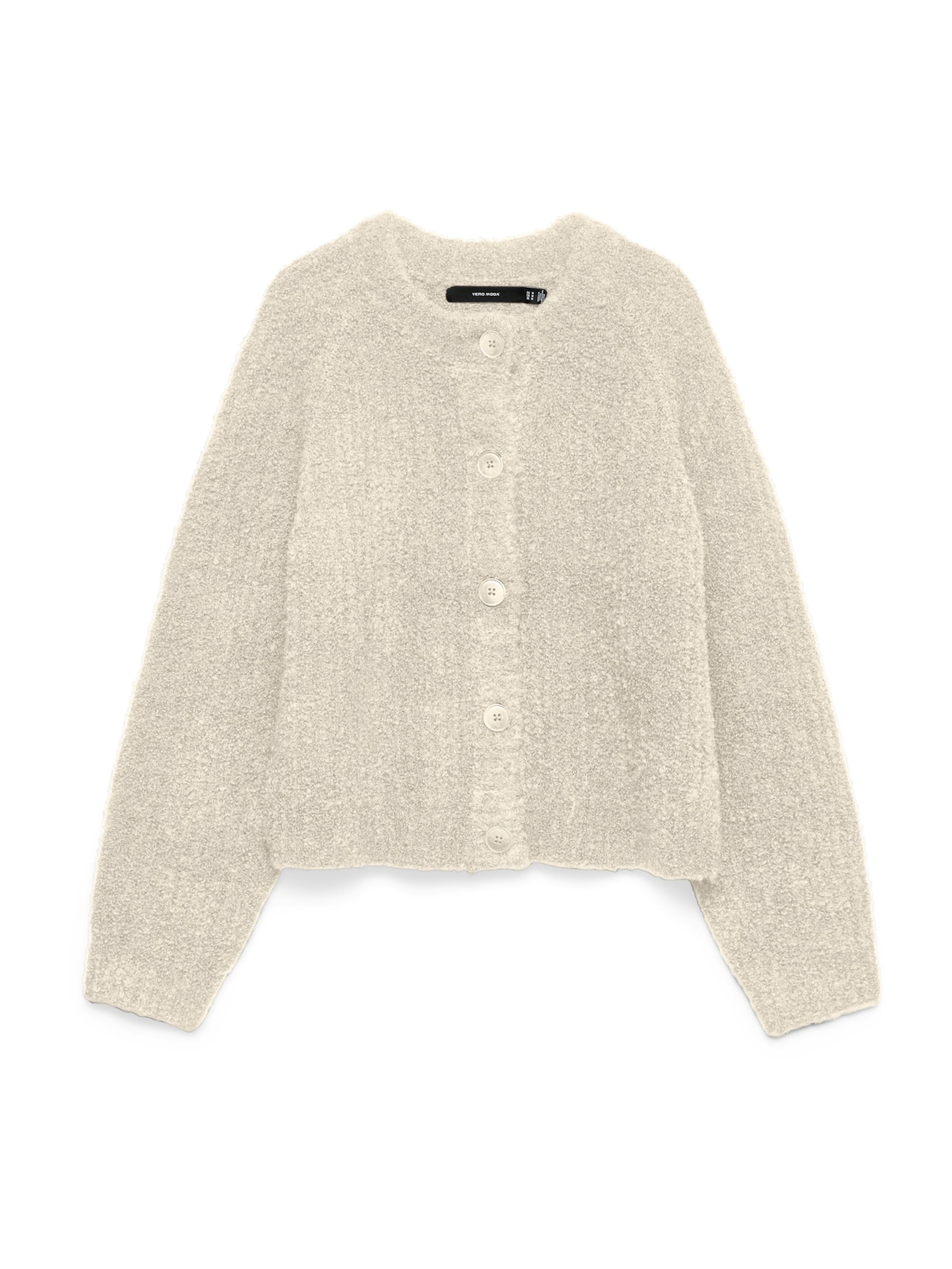 VERO MODA Knit Cardigan &#x27;VMCARMEN&#x27; in Beige: front