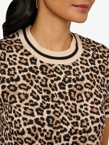 Adrianna Papell Sweater in Brown