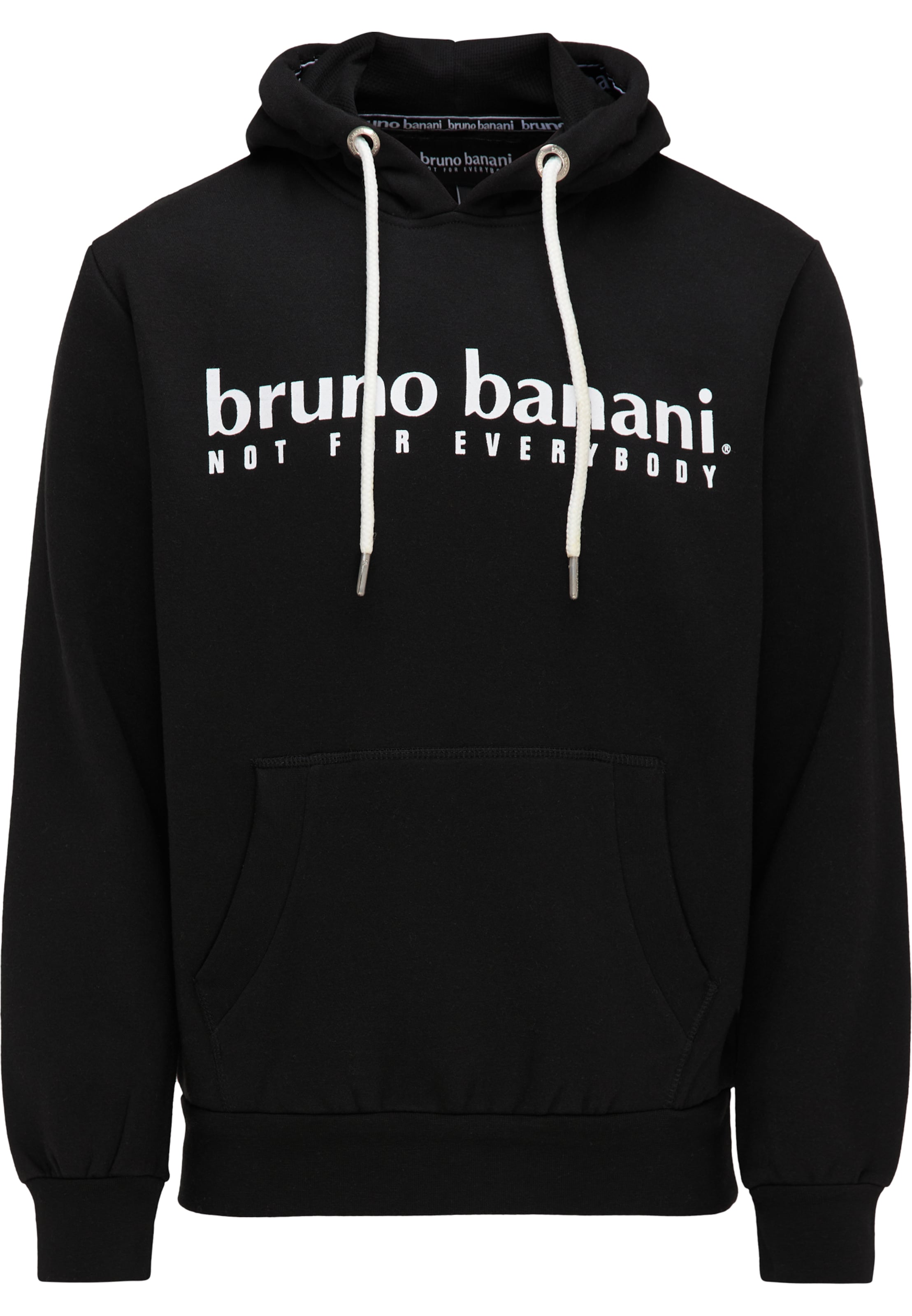 Bruno Banani Sweatshirt 'Daniels' in Black: front