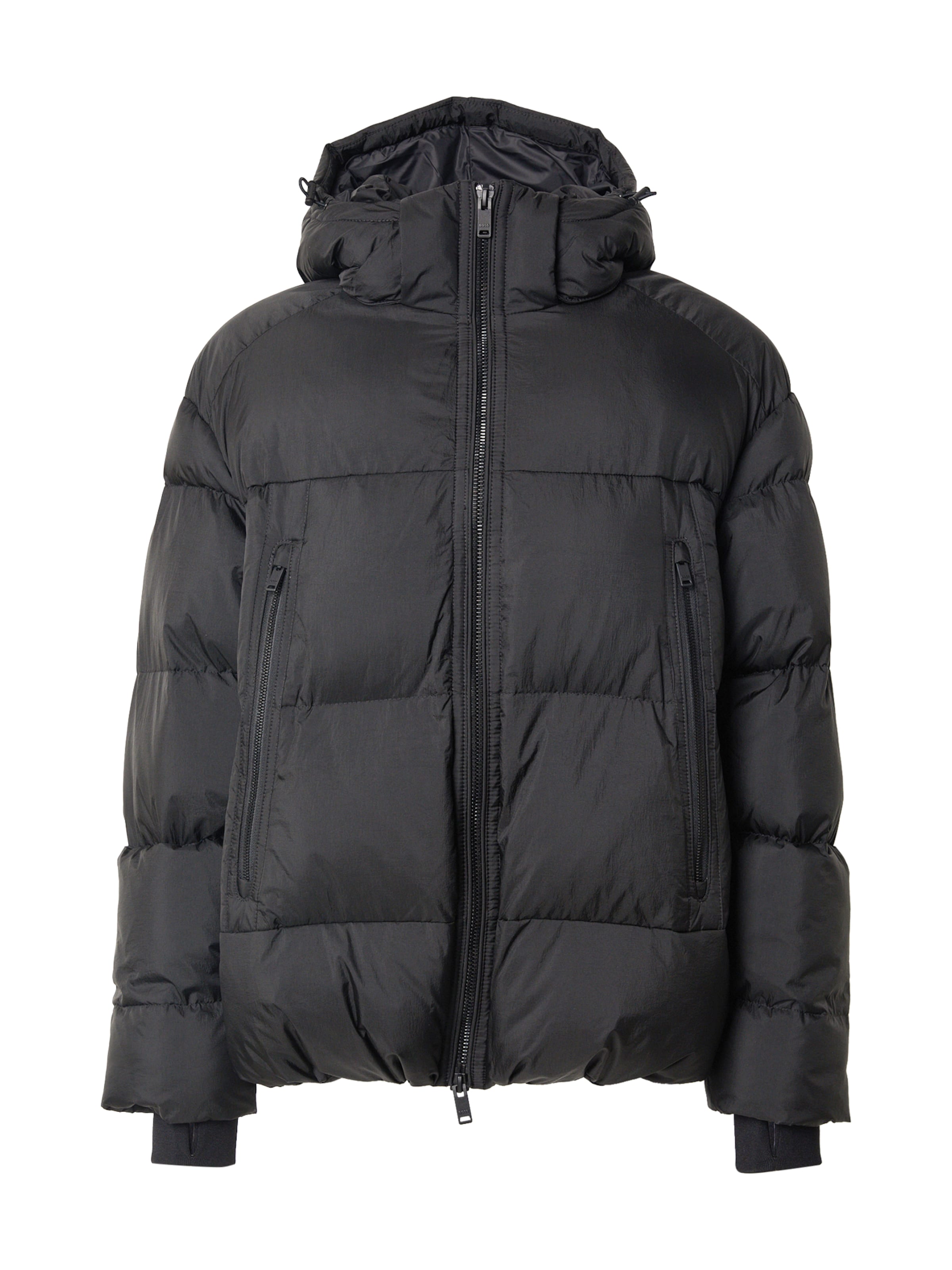 BOSS Зимно яке в черно: отпред