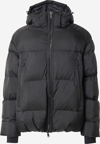 BOSS Orange - Chaqueta de invierno en negro: frente