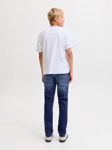 Jack & Jones Junior Slimfit Kavbojke 'JJIGlenn JJOriginal' | modra barva