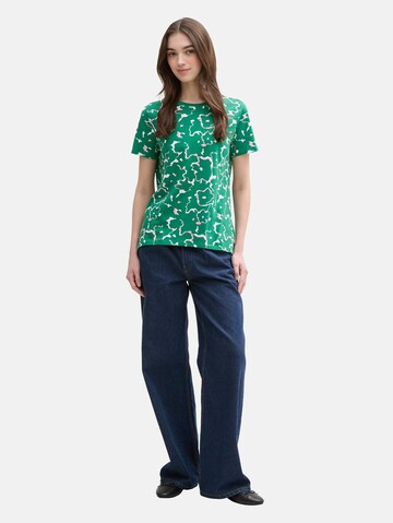 T-shirt TOM TAILOR DENIM en vert