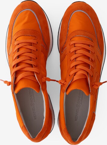 Kennel & Schmenger Sneakers 'TRAINER' in Orange