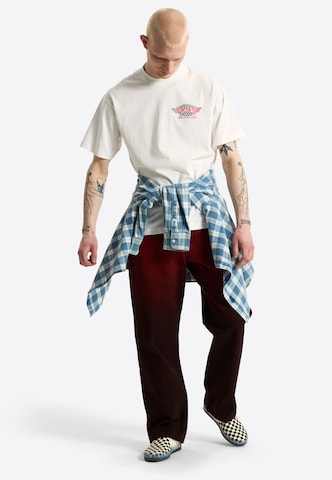 VANS - Camisa 'Faded Glory' em branco