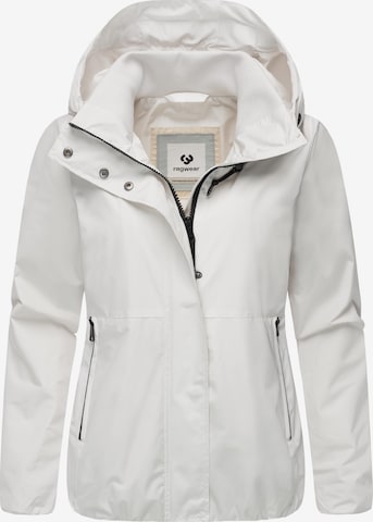 Giacca funzionale di Ragwear in bianco: frontale
