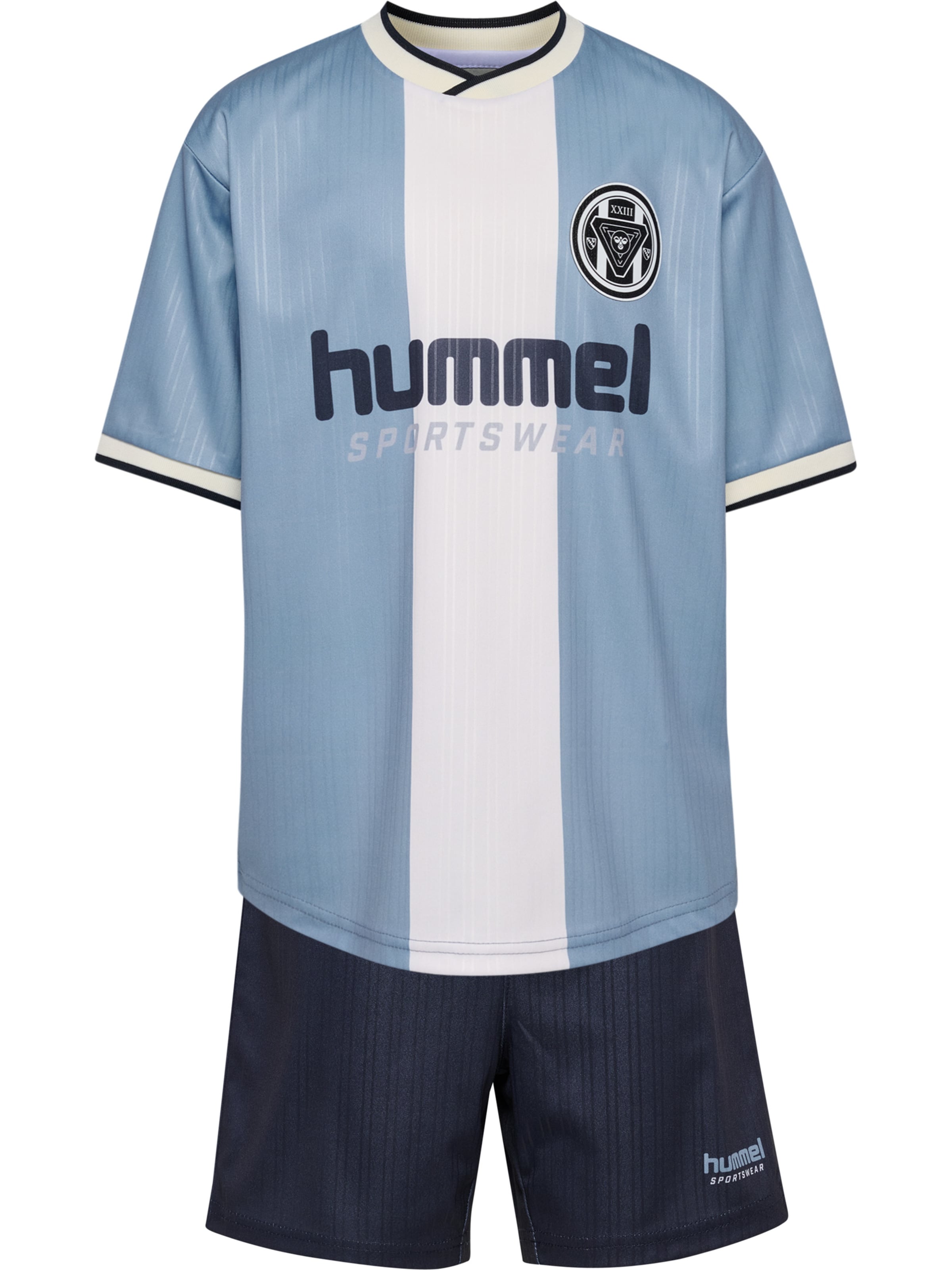 Hummel Træningsdragt i blå: forside