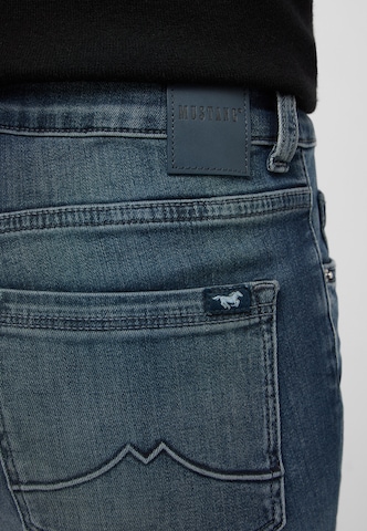 MUSTANG Regular Jeans Hose 'Shelby' in Blau