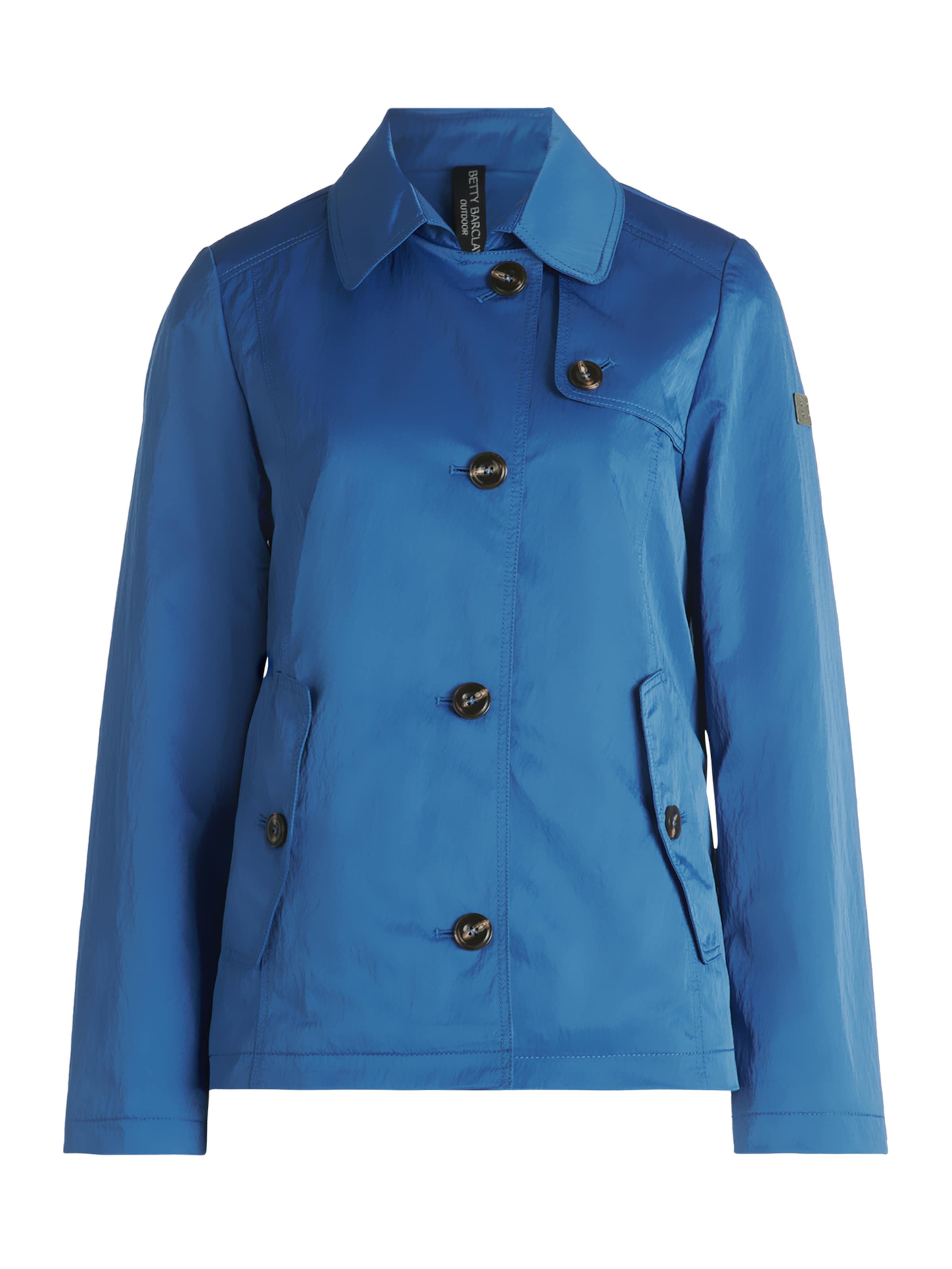 Betty Barclay Kurzmantel mit Kragen in Blau: Vorderseite