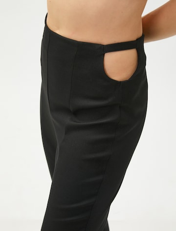 Koton Flared Trousers in Black