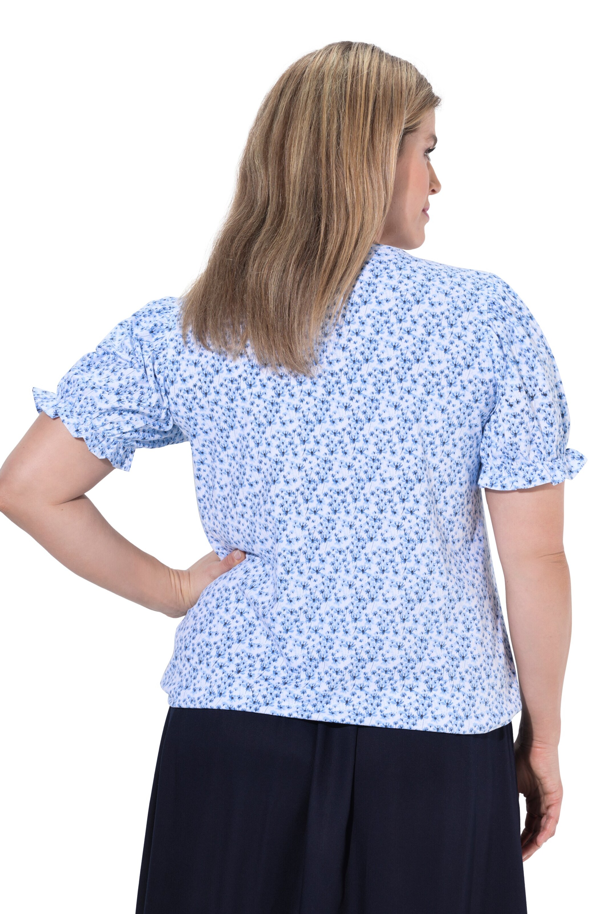 Ulla Popken Shirt in Blauw