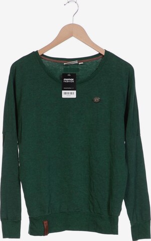 naketano Sweatshirt & Zip-Up Hoodie in S in Green: front