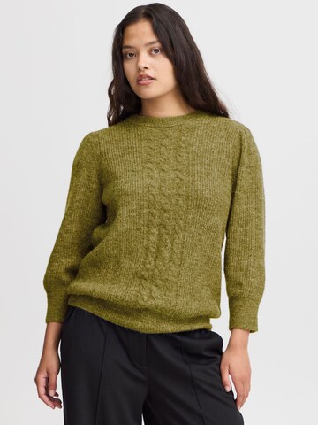 Pull-over 'ICHIhkamara Ms3' ICHI en vert