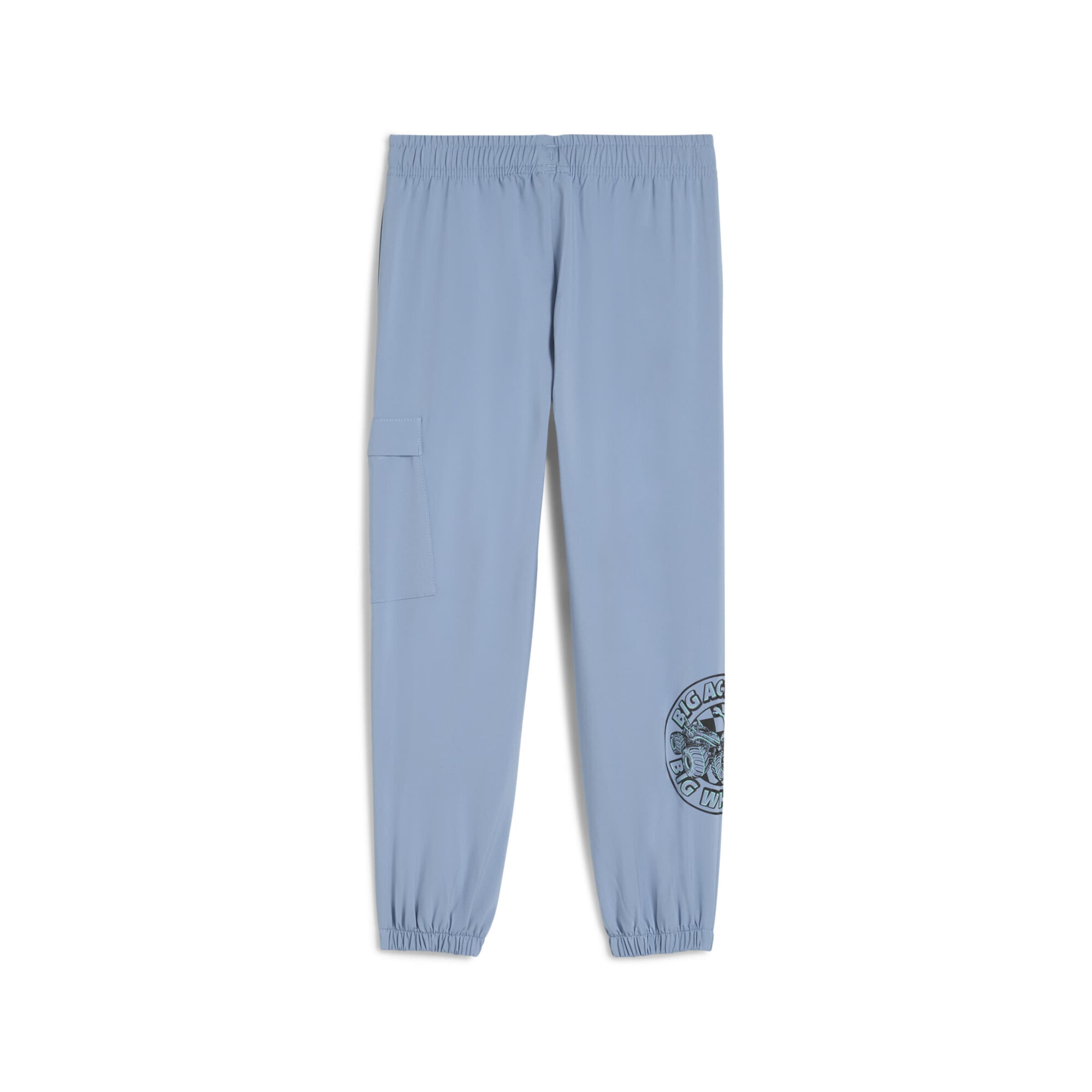 PUMA Tapered Broek 'Puma x Hot Wheels™ Monster Trucks' in Blauw