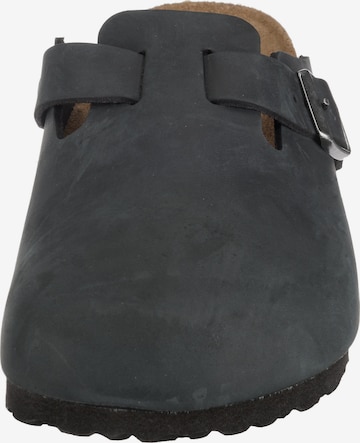 BIRKENSTOCK - Zuecos 'Boston' en negro