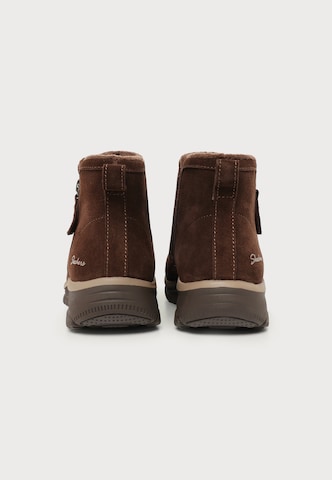 SKECHERS Къси ботуши 'EASY GOING' в кафяво